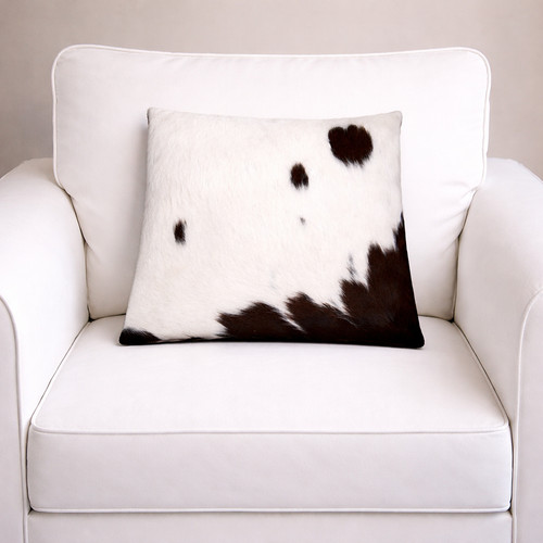 100 natural cowhide pillow - 100%,