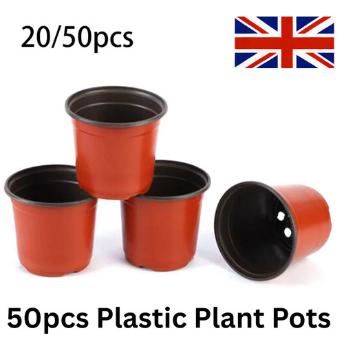 50pcs plastic plant pots - 50pcs,