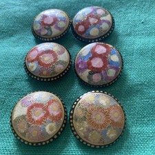 Meiji Japanese Satsuma Six