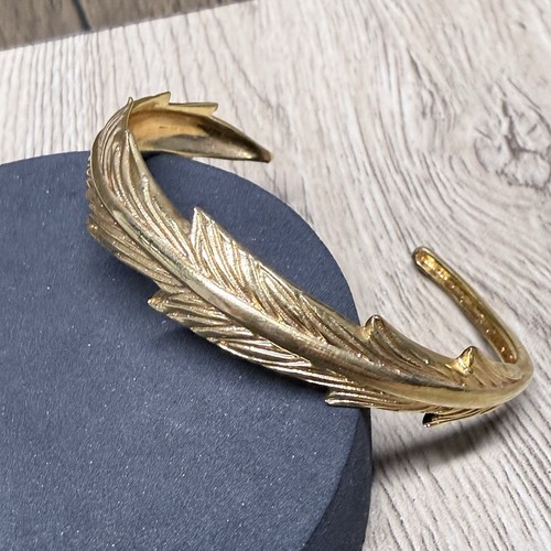 Retro feather cuff - feather,