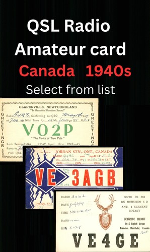 Qsl amateur radio - radio, –