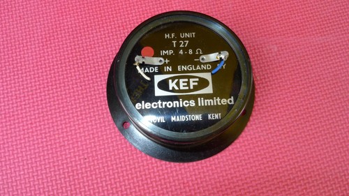 Kef t27 ohm - ohm, tweeter