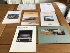 MINI JOBLOT  Range Rover Accessories Market Sales Brochures 