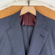 Tom James Suit Mens 38L Navy