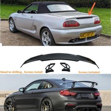 Fit For MG MGF 1995-2001 Painted Black Rear Boot Spoiler Wing GT-Style Universal