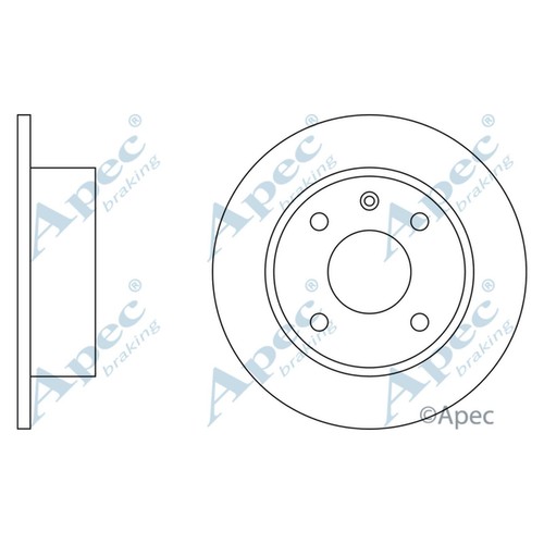 Brake discs solid for - for, ford
