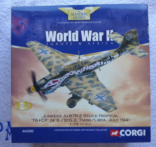 Junkers stuka corgi - junkers,
