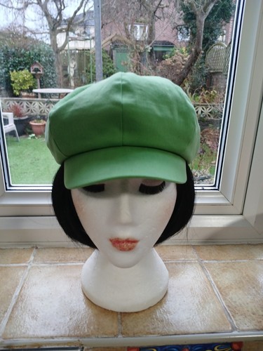Hand made green cotton - hand,