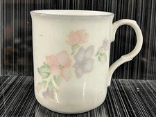 VINTAGE SADLER ROMANCE PASTEL FLORAL BONE CHINA MUG SHABBY CHIC TEA COFFEE CUP