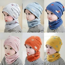 Baby Boys Girls Cotton Beanie