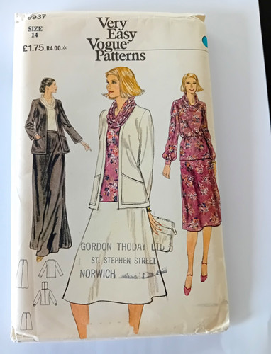 Vogue patterns 9937 - 9937, very