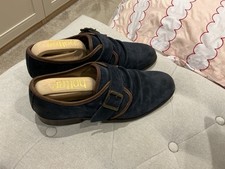 FLY London Navy Blue Suede