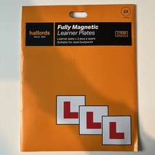 3x HALFORDS FULLY MAGNETIC