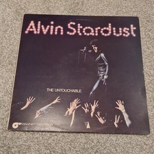 Alvin Stardust - The Untouchable 1973 Vinyl LP Album Record  - Best Of / Hits