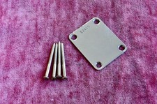 Vintage 1960 Fender Stratocaster Neckplate Telecaster Strat Tele P-bass 1959