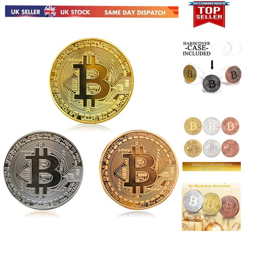 3pcs bitcoin coin - coin,
