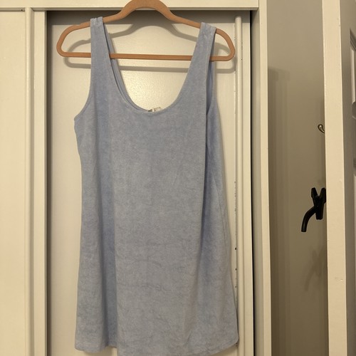 Women blue towelling - h&m,