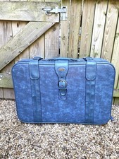 Vintage Suitcase - 1990s Blue