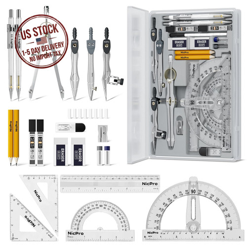 Pcs geometry set compass - pcs,