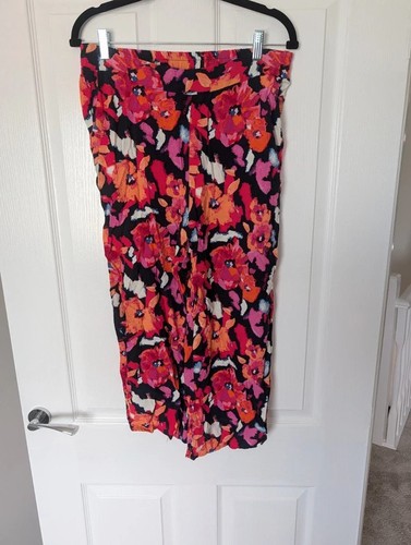 Woman foral print cropped - tu,