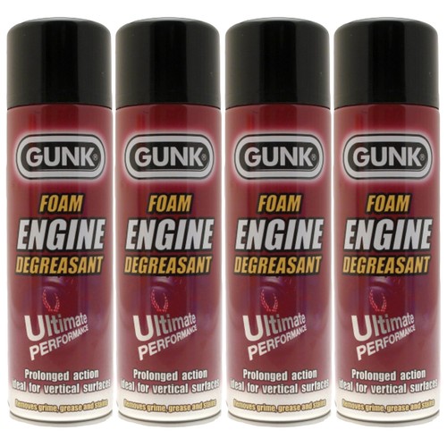 Gunk engine degreasant - engine, foam