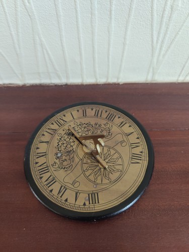 Compass point brass sundial - compass,