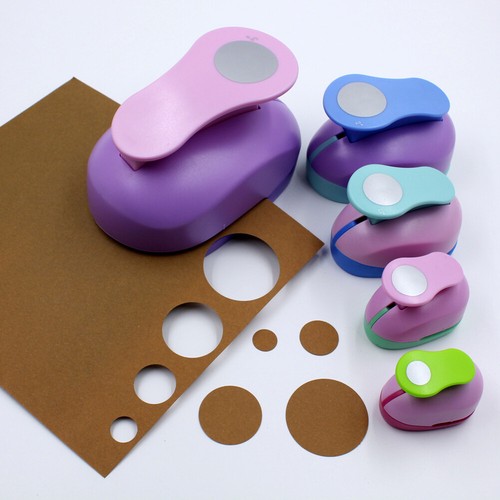 Round hole punch embossing - hole,