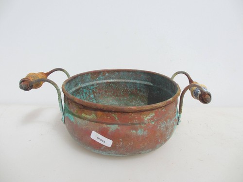 Vintage copper trough tub - vintage,