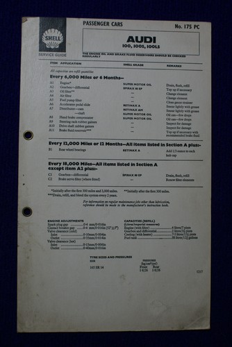 Audi 100 100s - 100s, 100ls