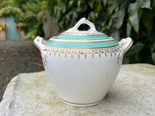 Antique lidded dish.