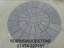 Concrete Circle Patio Paving