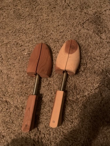 Wooden shoe stretcher vintage - shoe,