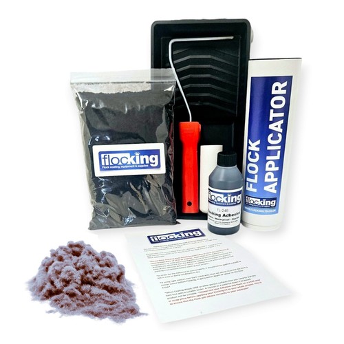 Flocking kit platinum grey - -,