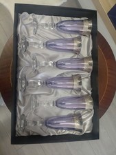 Rockingham crystal glasses set - crystal,