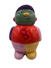 Vintage 90s Jelly Baby  Bertie Bassett Ceramic Money Box Coin Piggy Bank H29cm