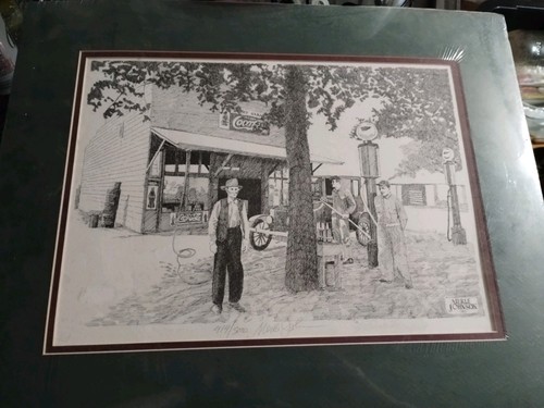 Merle johnson 1995 signed - merle,