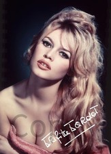 Brigitte Bardot Signed Pre
