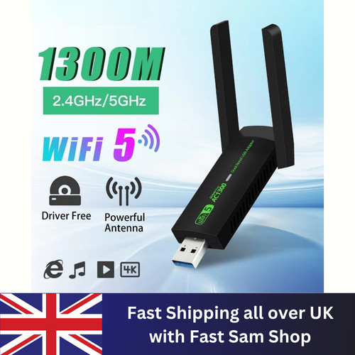 1300mbps usb wifi adapter - 1300mbps,