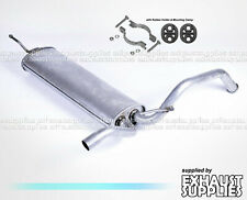 CITROEN PEUGEOT TOYOTA AYGO EXHAUST REAR SILENCER BACK BOX CN549J + Fitting Kit