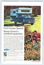1967 FORD PICKUP TRUCK CAMPER