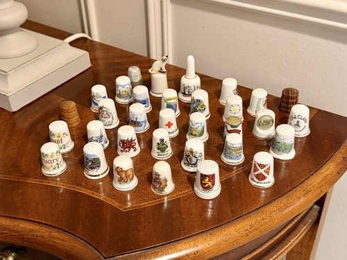 Vintage souvenir thimble - vintage,