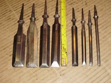 Joblot,  8 vintage bevel edge