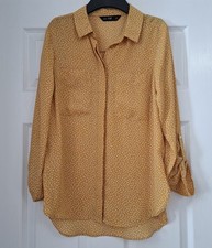 Ladies Mustard & White Spotted