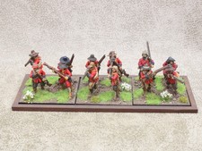 28mm ECW metal MUSKETEERS x12