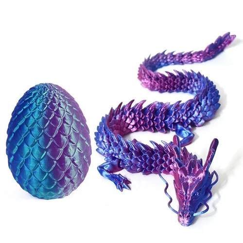 Printed dragons surprise - 3d,