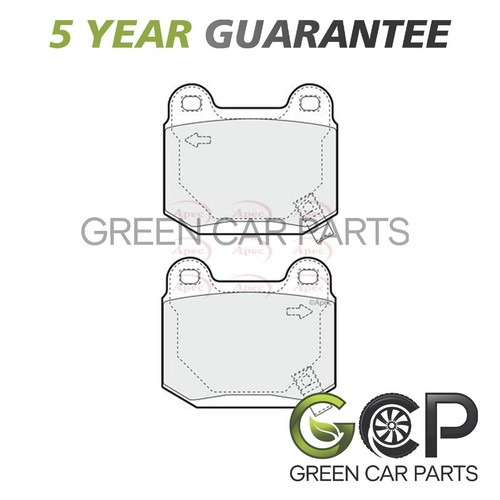 Brake pads set - pads, gcp