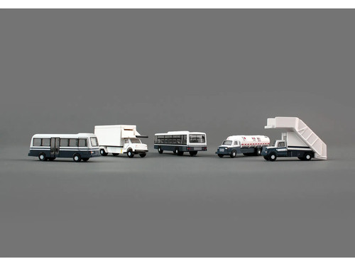 Airport service vehicles set - vehicles,