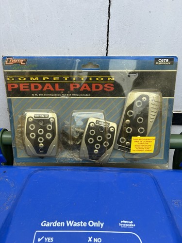 Retro car pedal covers - car,