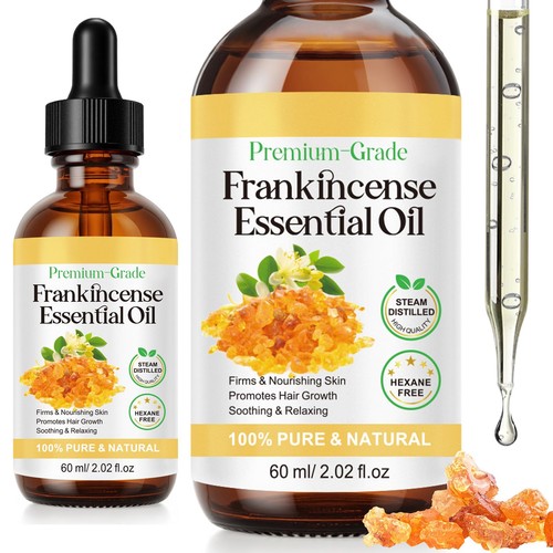 Frankincense essential oil - essential, –
