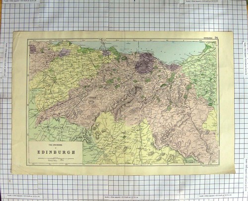 Original old antique - antique, print